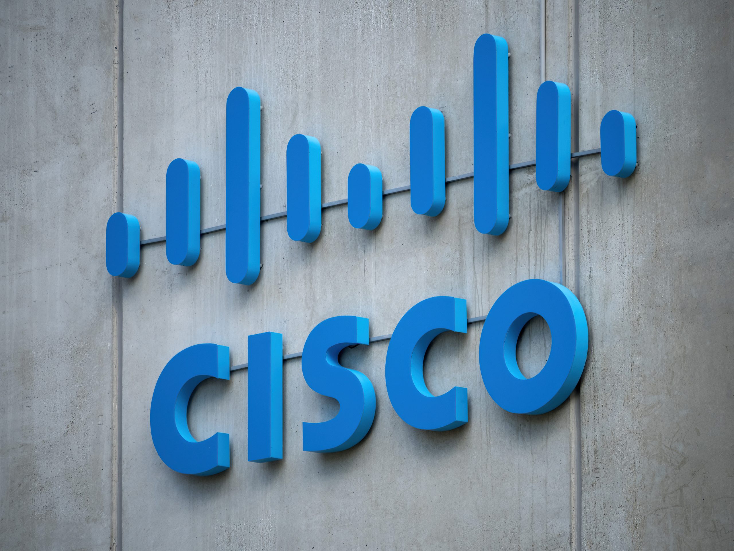 Cisco Logo at a Modern Office Building
